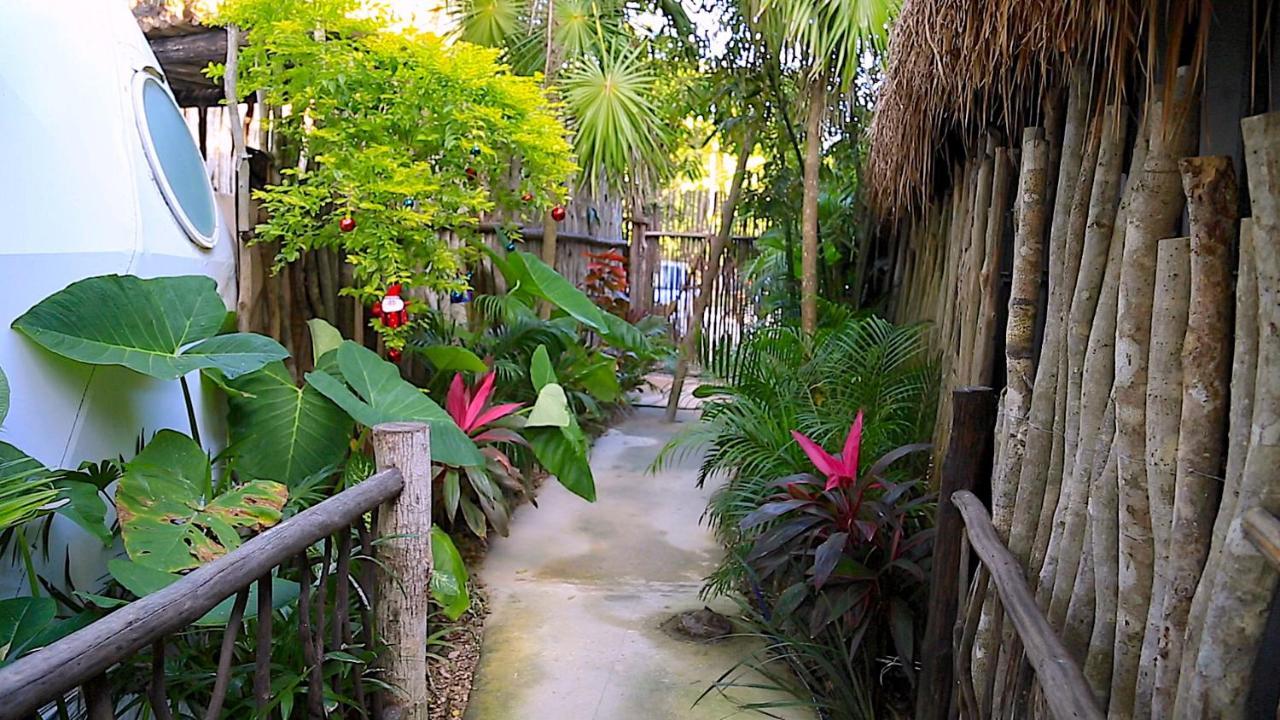 Glamping Tulum With Private Mini Pool 호텔 외부 사진