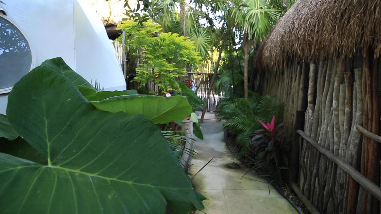 Glamping Tulum With Private Mini Pool 호텔 외부 사진