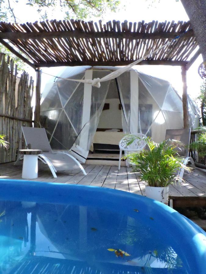 Glamping Tulum With Private Mini Pool 호텔 외부 사진