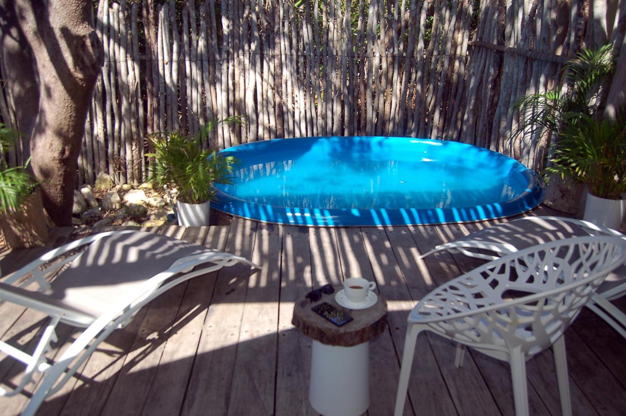 Glamping Tulum With Private Mini Pool 호텔 외부 사진